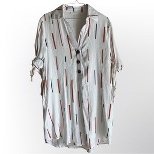 Lush Shirt Dress with Pockets Size Small NWOT